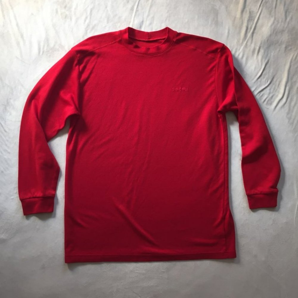 Schoffel Polartec red shirt size M